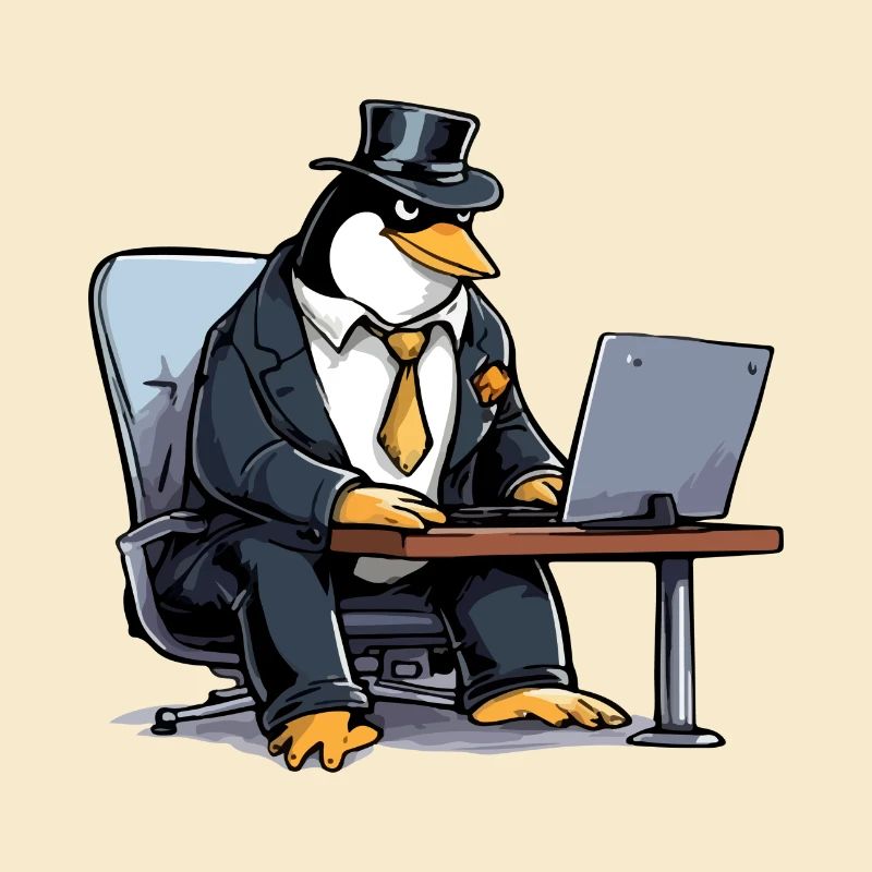 Kolo der Computerpinguin