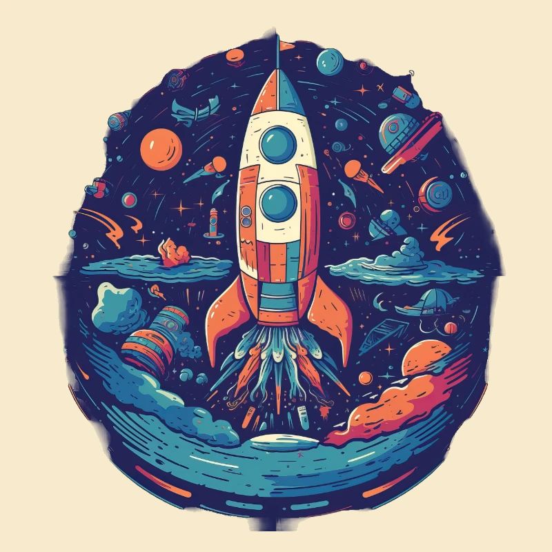 Whimsy Rocket: Galactic Adventure!