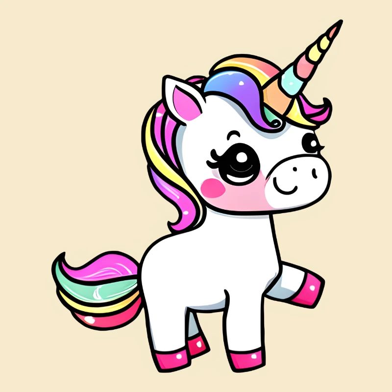 Einhorn Fabeltier Mädchen Einhörner
