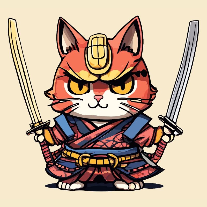 Samurai Cat #41