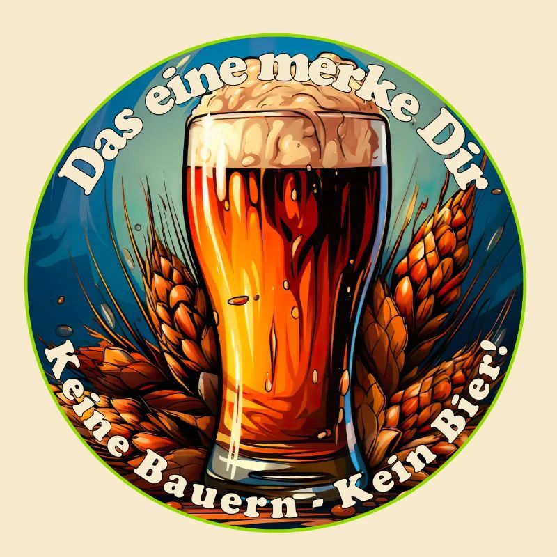 Souvenez-vous d’une chose, pas de paysans, pas de bière