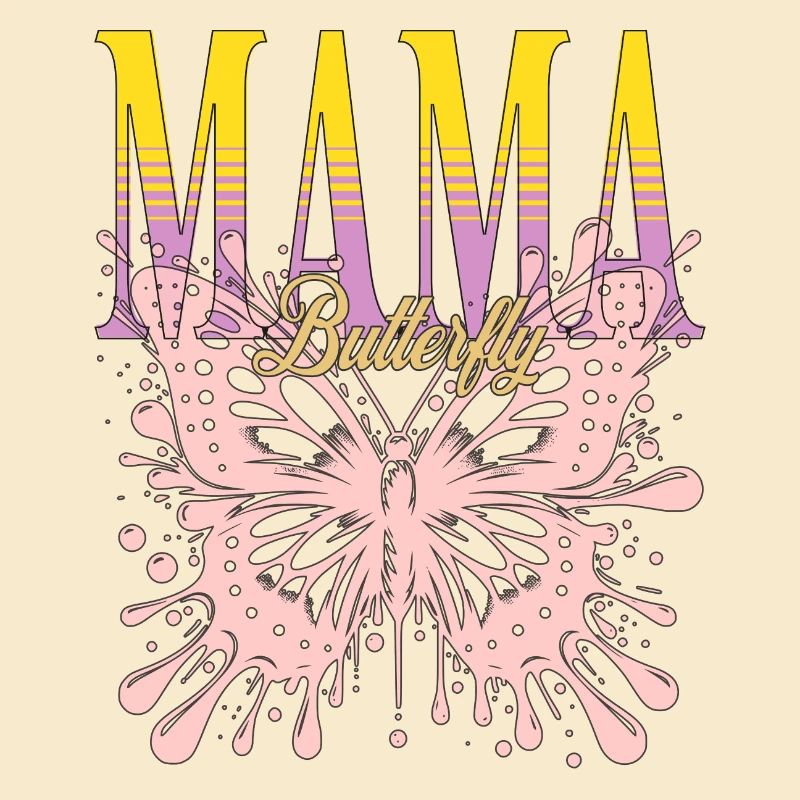 mama papillon eclaboussure