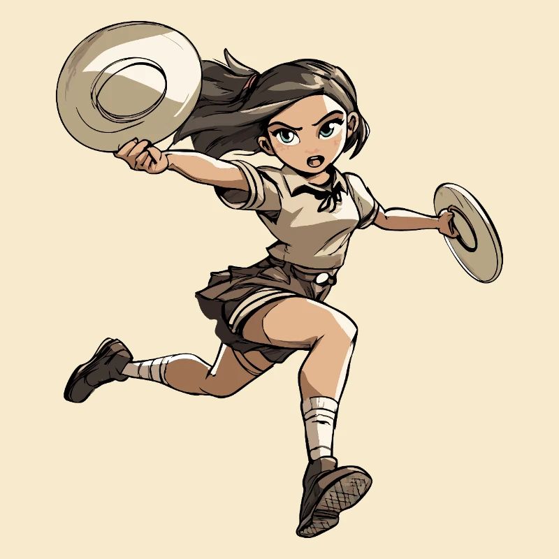 Frisbee Frisbee player