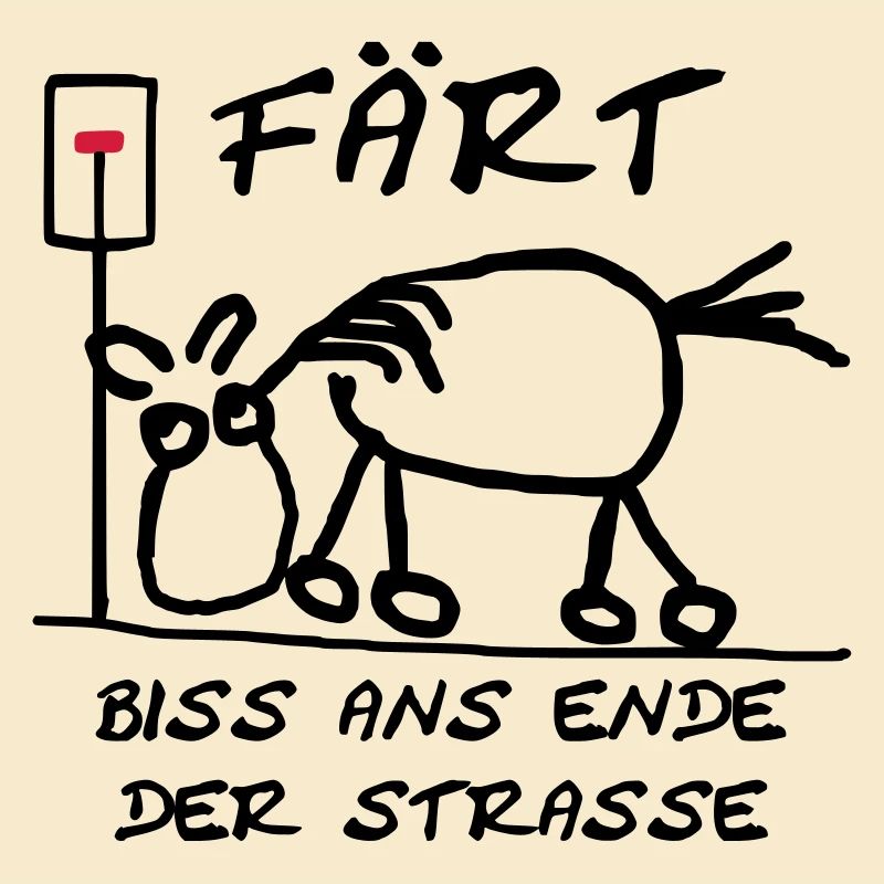 Färt Biss ans Ende der St