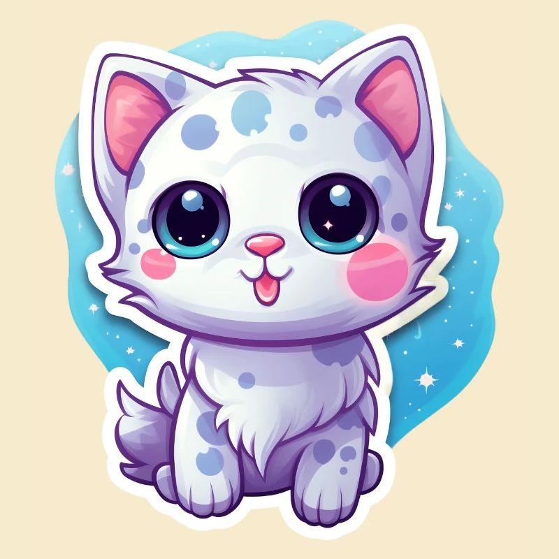 "Space Kitty: Floatastic & Adorable!"