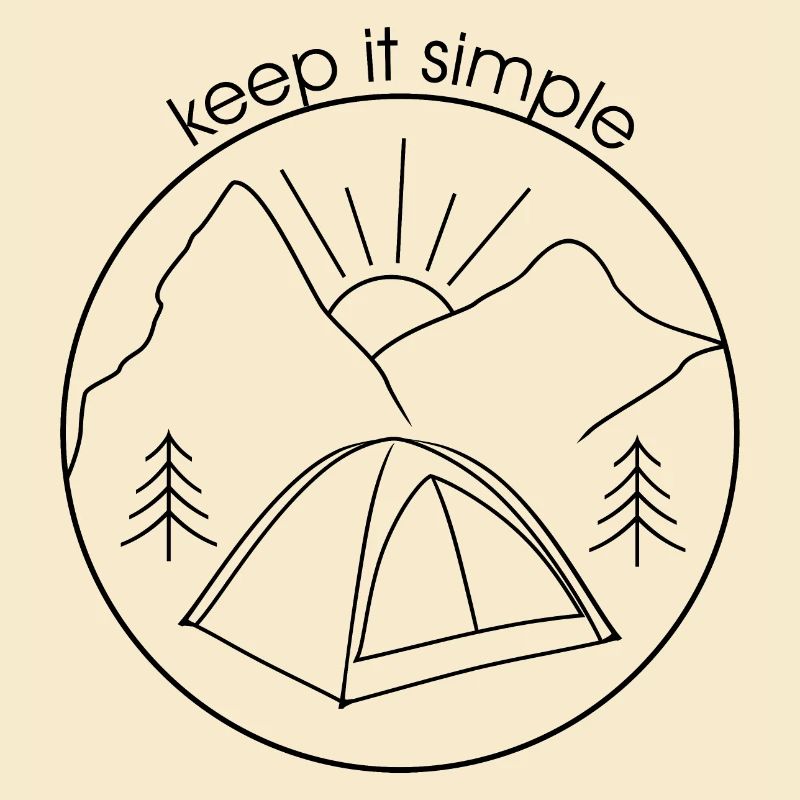 Keep it simple (black version)