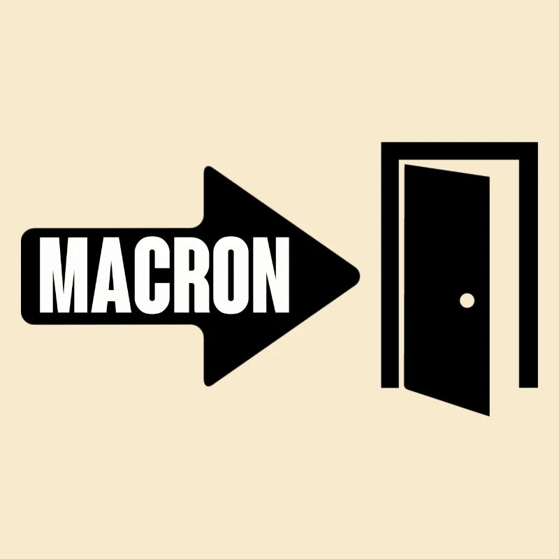 Macron trägt es