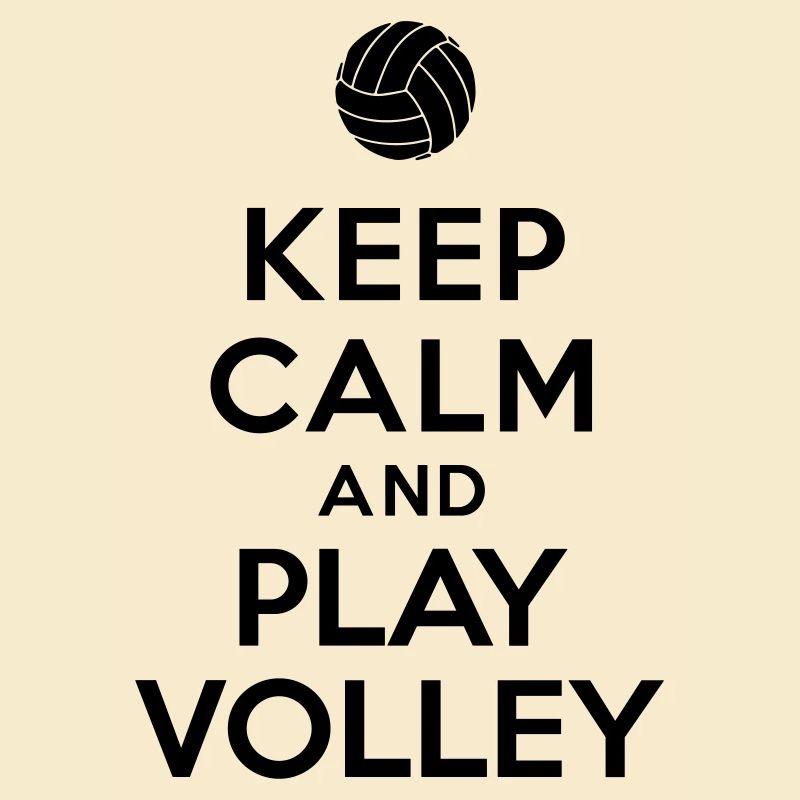 Keep calm and play Volley