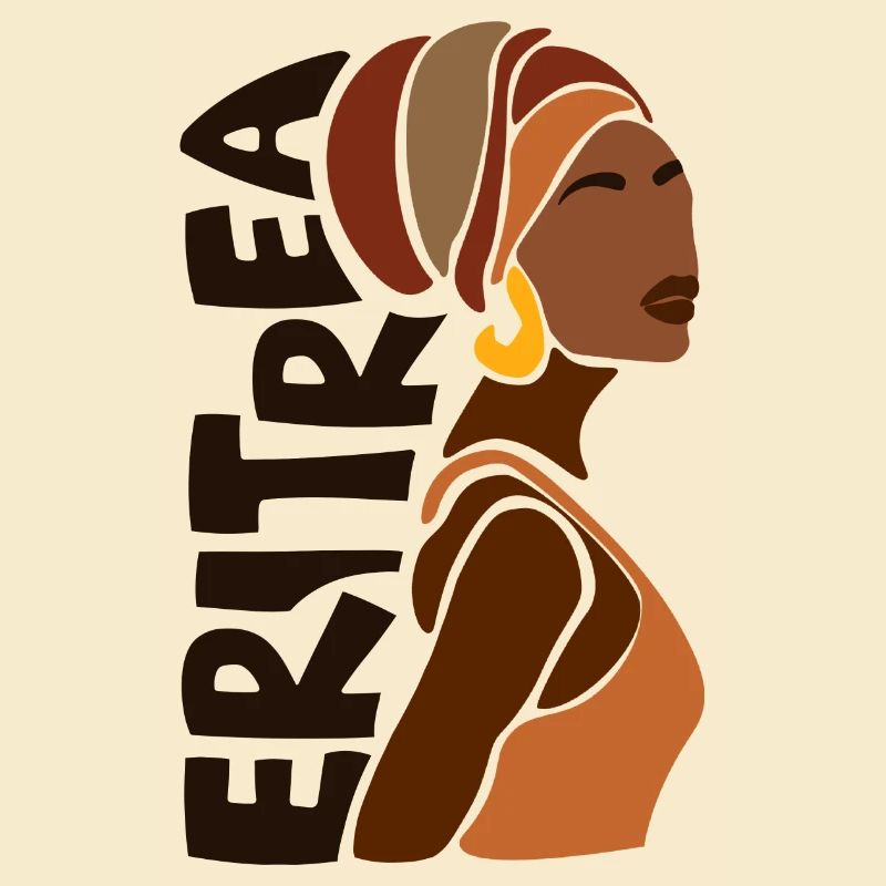 Érythrée Drapeau érythréen Asmara Patrimoine noir