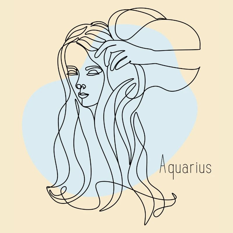 "Wassermann"Sternzeichen Aquarius