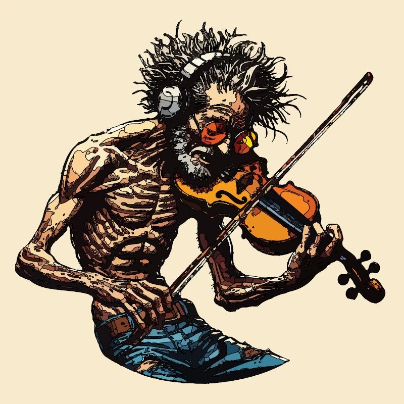 Boucles et syncopes de violon