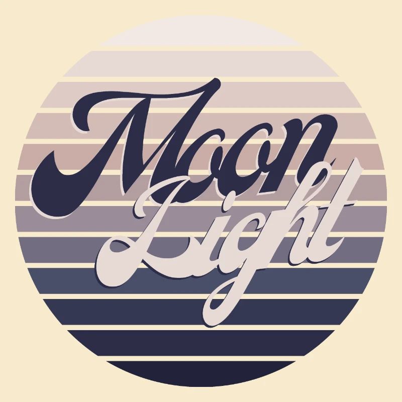Moon light moonlight moonlight casual relaxation