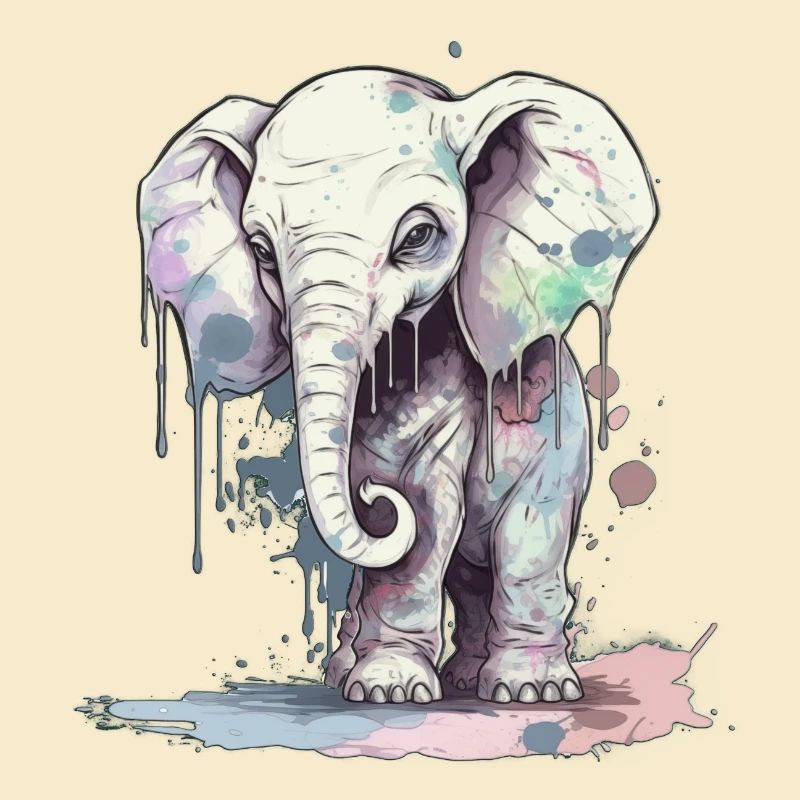 Tapsiger Elefant