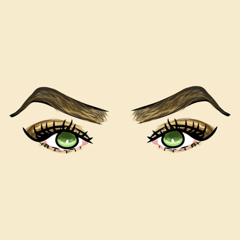 yeux verts