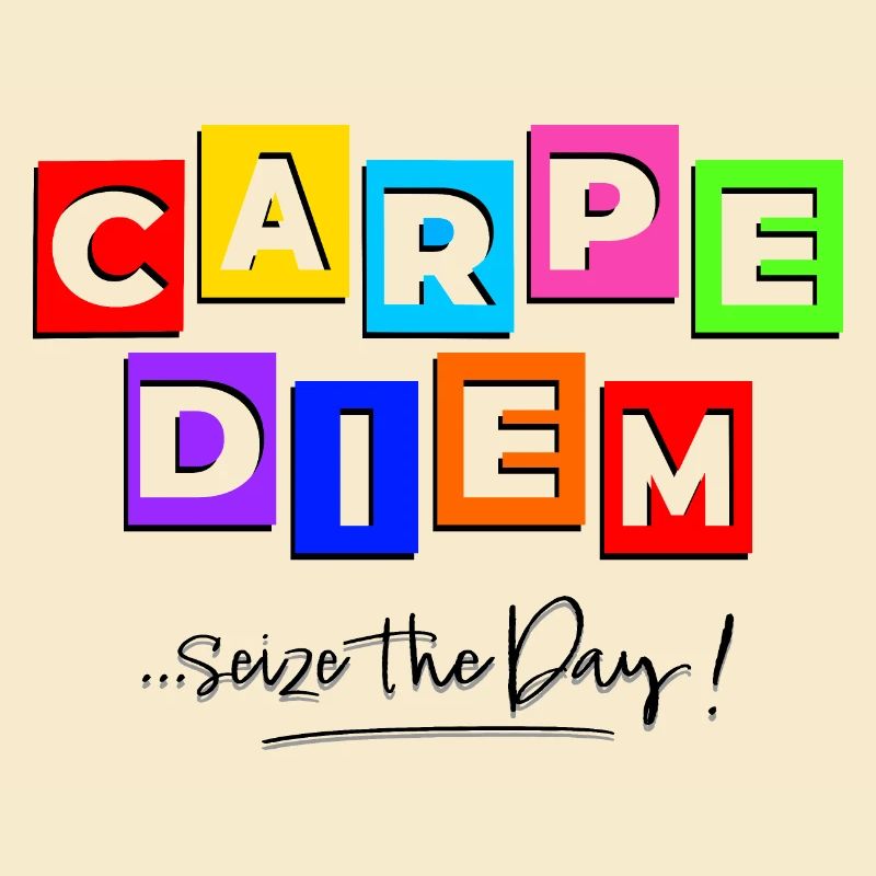 Carpediem im Comic-Stil