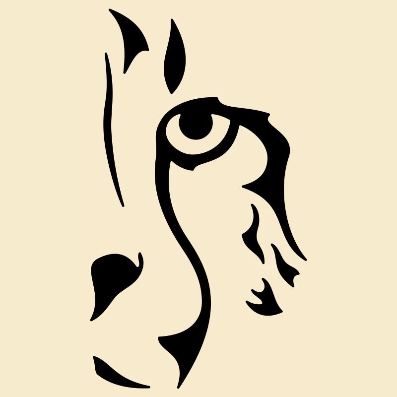 Gepard (monochrom)