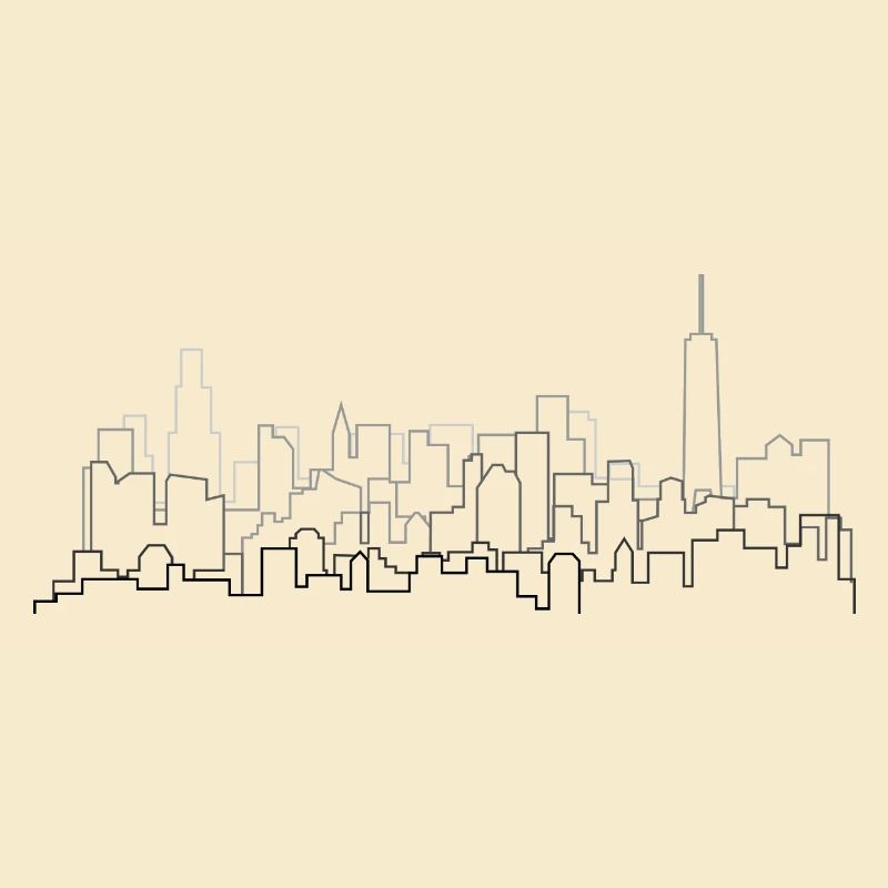 Fictional skyline