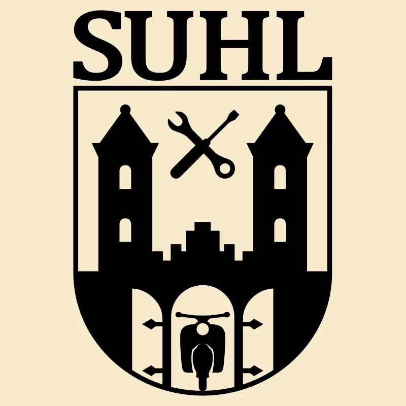 Simson Suhl Wappen mit Text