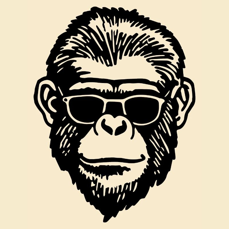 Affe Affen Affengesicht