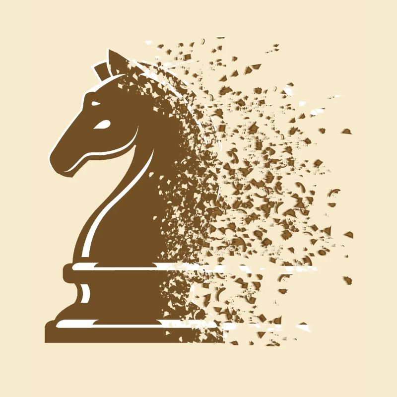 Schach Schachfigur Pferd
