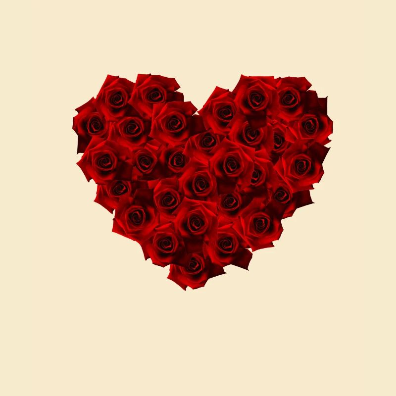 Roses heart