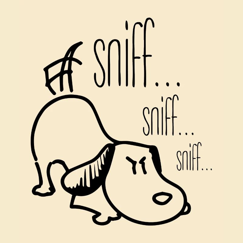 Hund -sniff sniff sniff-