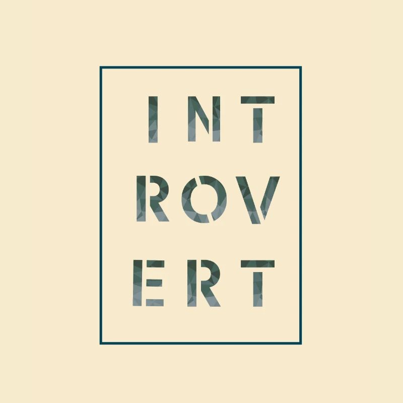 Introvert white, Geschenk, Geschenkidee