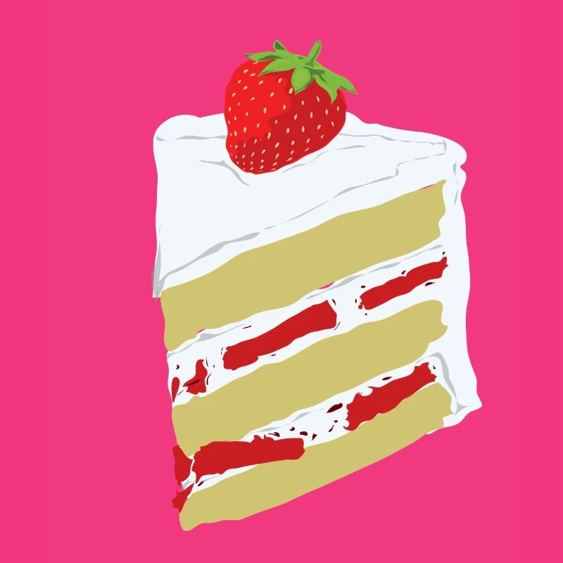 Kuchen Erdbeere Lecker Geschenk Idee Torte