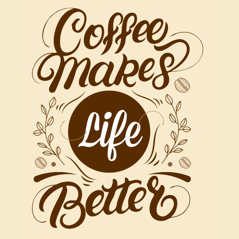 Caffee makes coffee