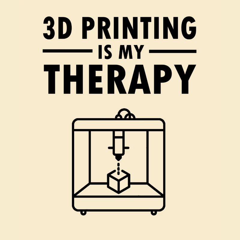 3D printer printing therapy hobby gift idea