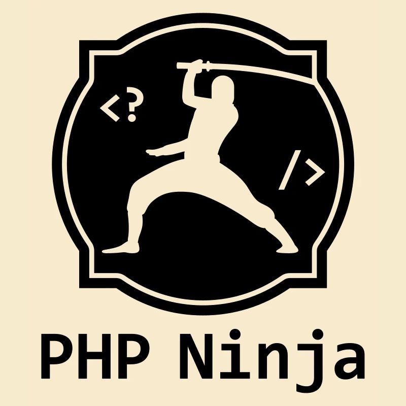 PHP Ninja - PHP Programmer Coder Nerd Webdesign