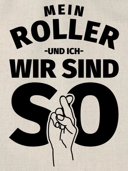 Rollerfahrer Geschenk