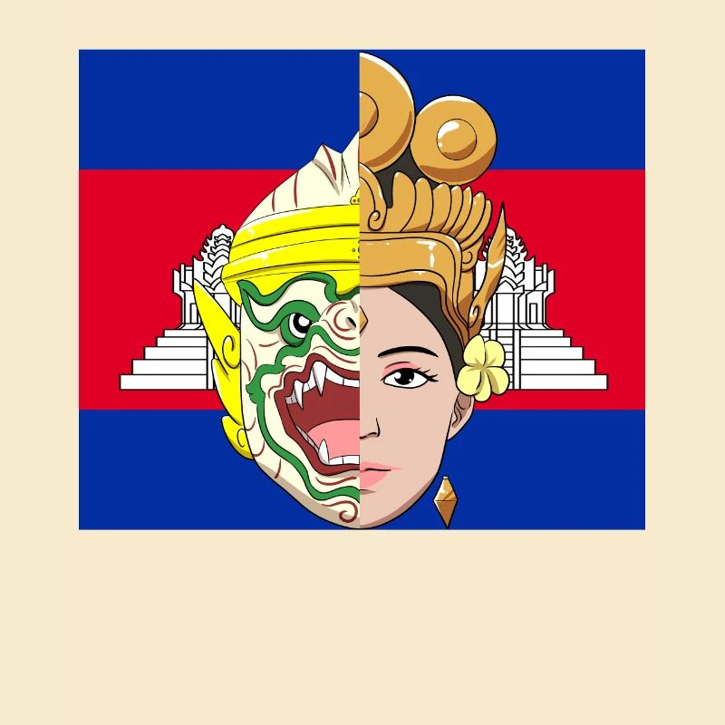 Cambodia Reamker Dance Khmer Apsara I Gift