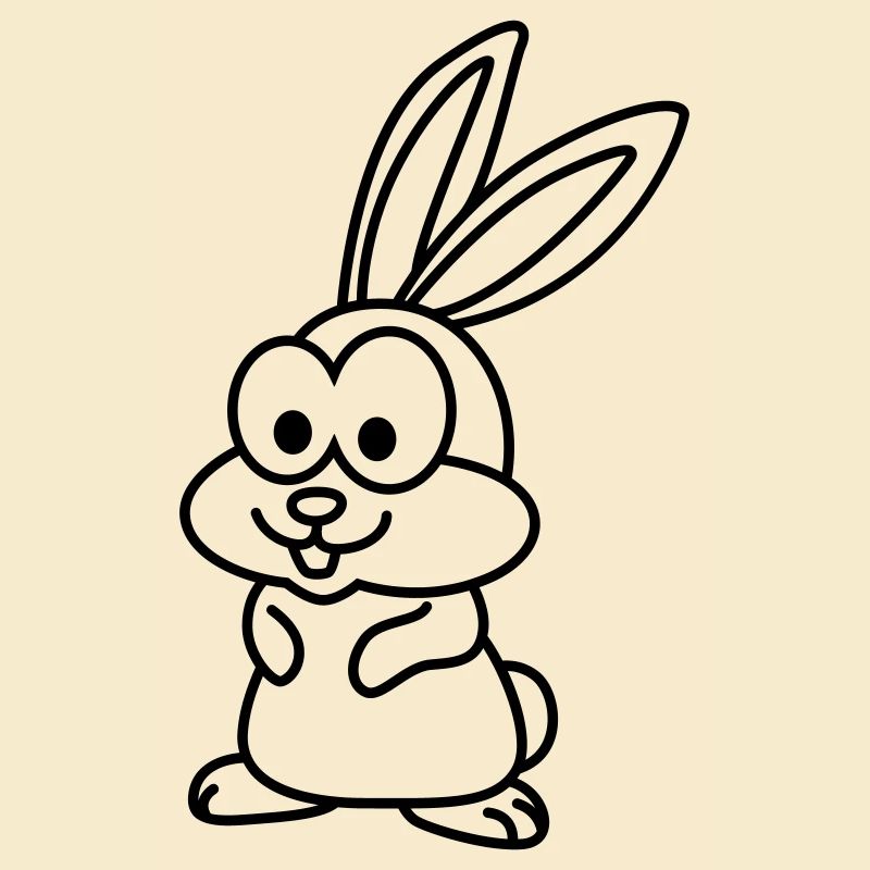 Rabbit Comic Animal