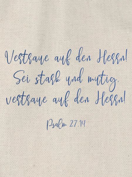 Psalm 27,14