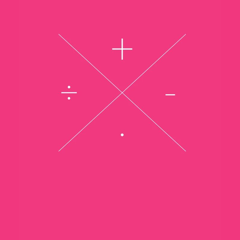 Math plus minus times shared