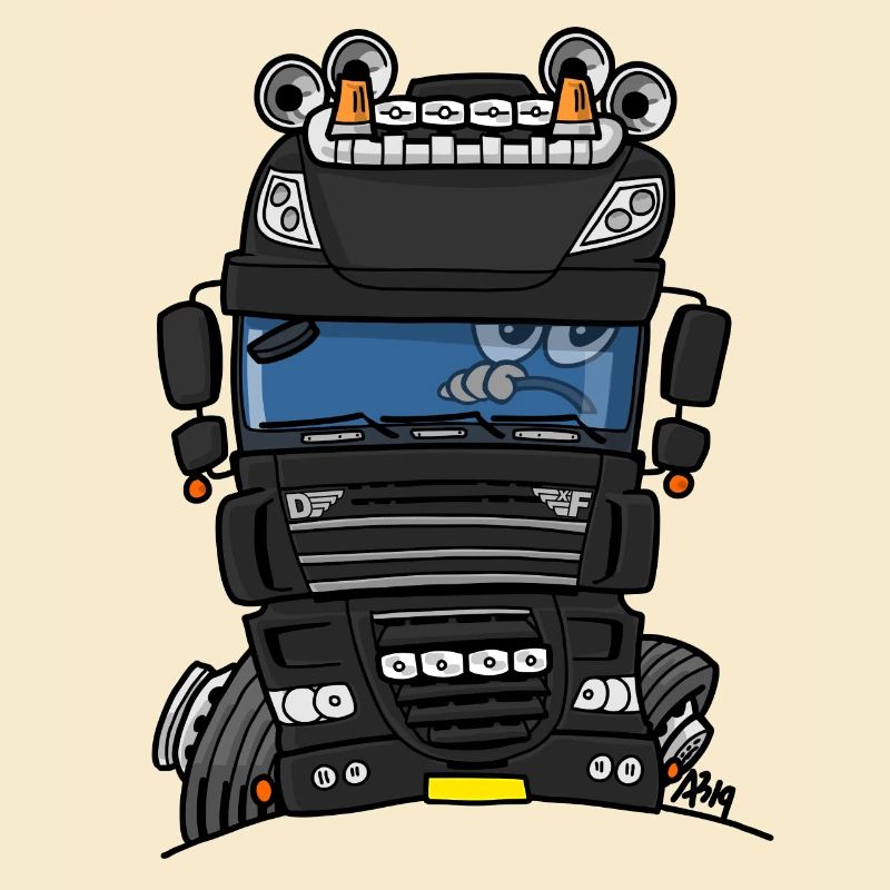 0793 D LKW schwarz