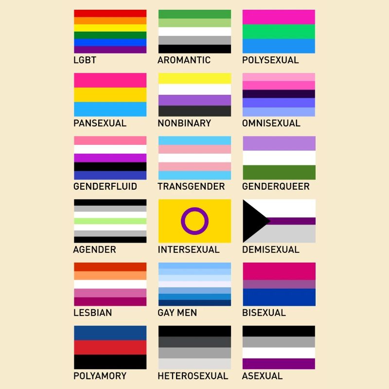 LBGTQ Pride Flags Collection