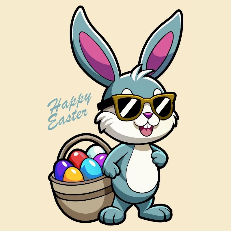 Happy Easter - Easter Bunny - Easter Egg - Gift
