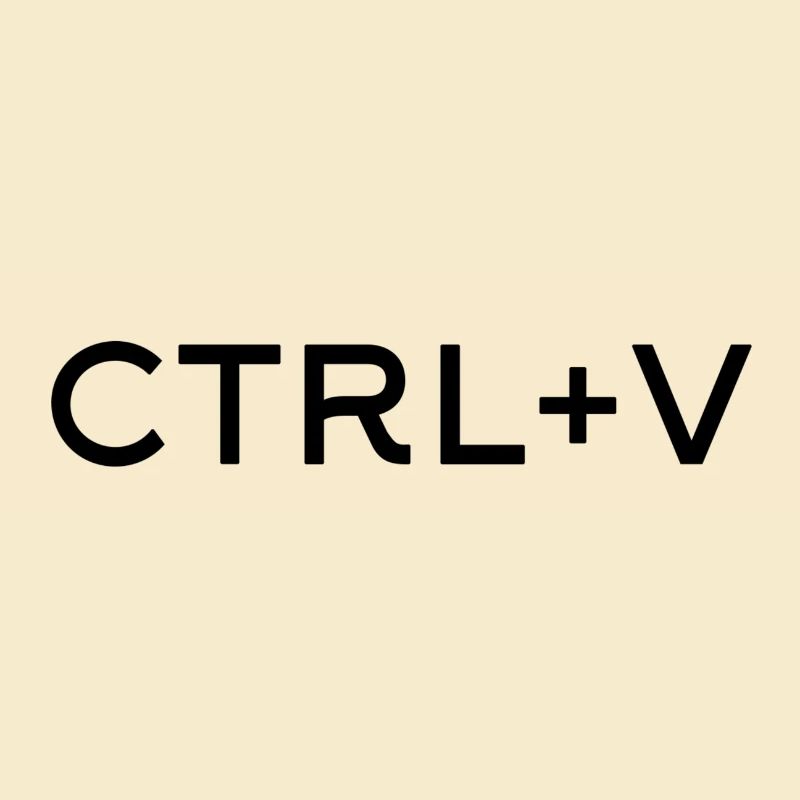ctrl + v