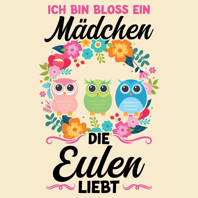 Eule Mädchen Eulen Geschenk