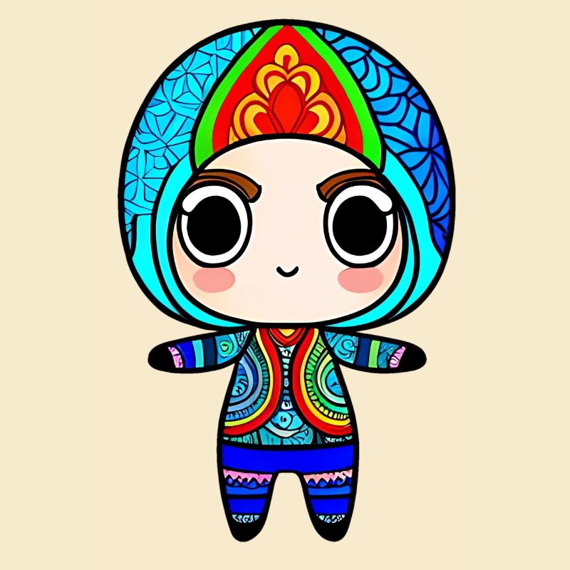 Chibi Zentangle