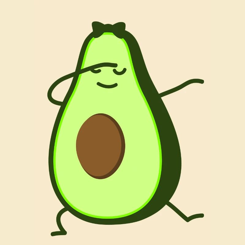 Dabbing avocado (a)