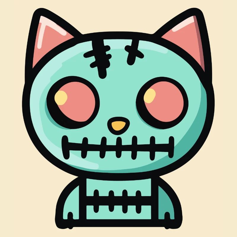 Cat Halloween Funny