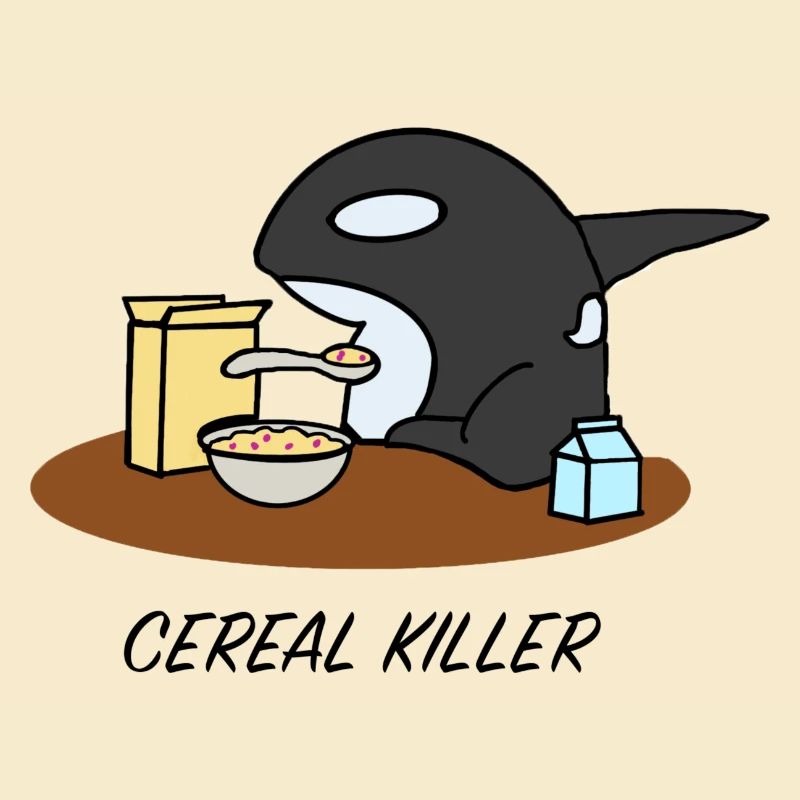 Cereal Killer Shark Tee