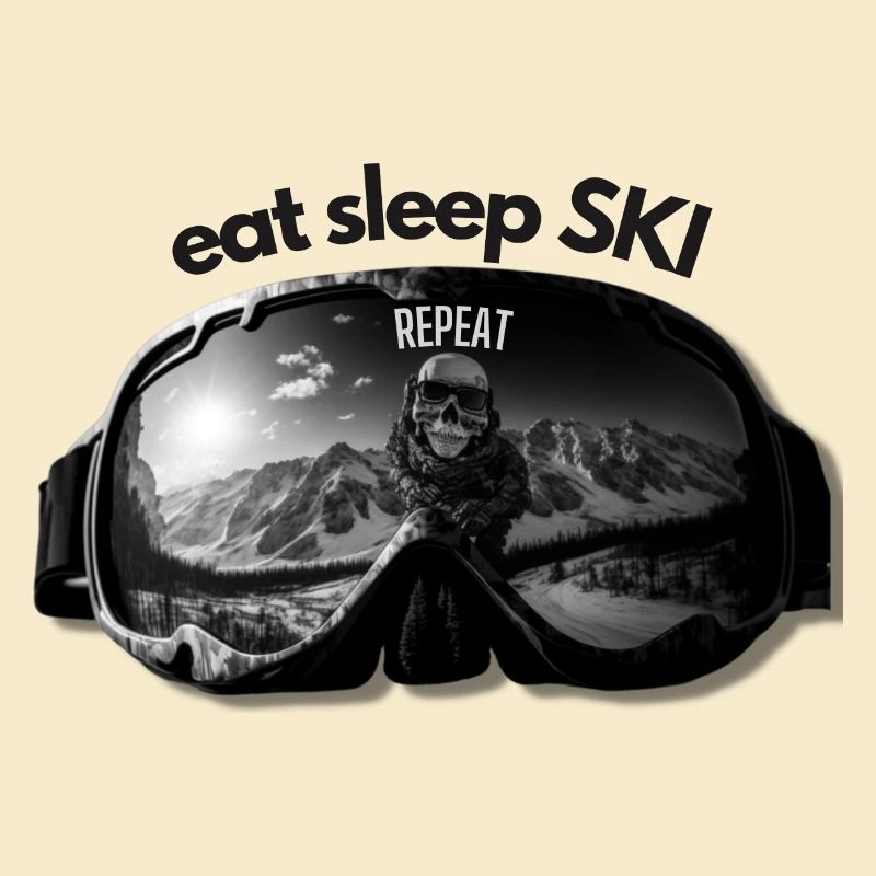 Eat Sleep Ski Repeat