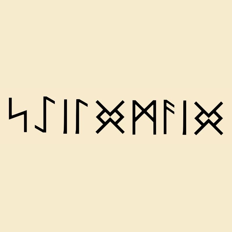 Shieldmaiden runes font Germanic Vikings Celts