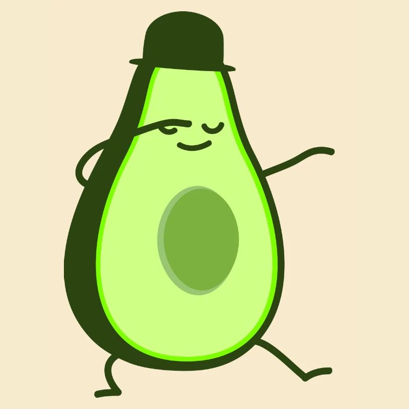 Dabbing avocado (b)