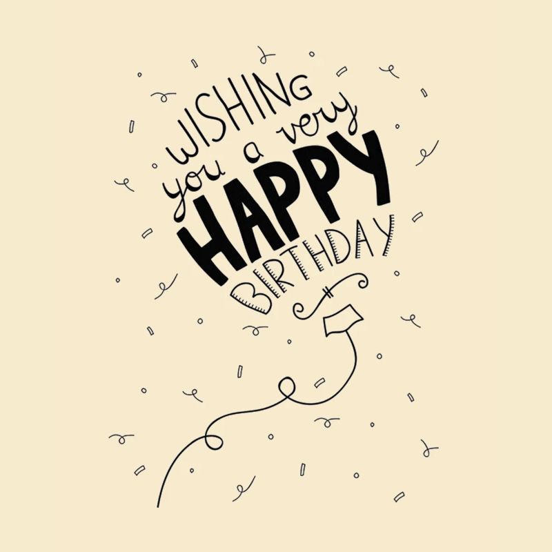 Glücklicher Bday