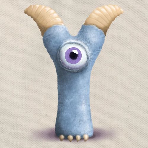 Buchstabe Y - Turnbeutel